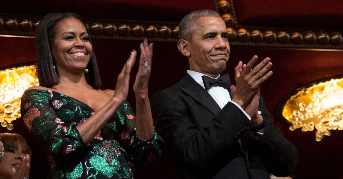 Photo of Michelle and Barack Obama