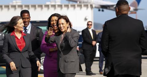 kamala harris repeats word seriously amid highland park statement pp
