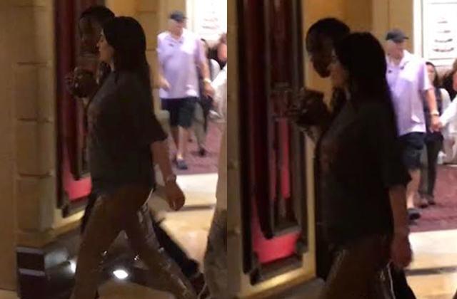 Kylie Jenner Jets Into Vegas To Be With Travis Scott