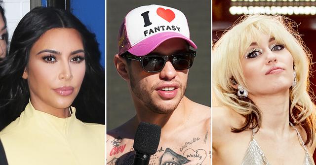 kim kardashian unfollows miley cyrus instagram pete davidson nye special