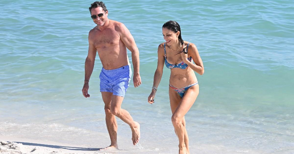 bethenny frankel tom villante beach bikini pics