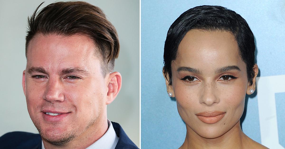 channing tatum follows  zoe kravitz instagram fan accounts romance dating rumors