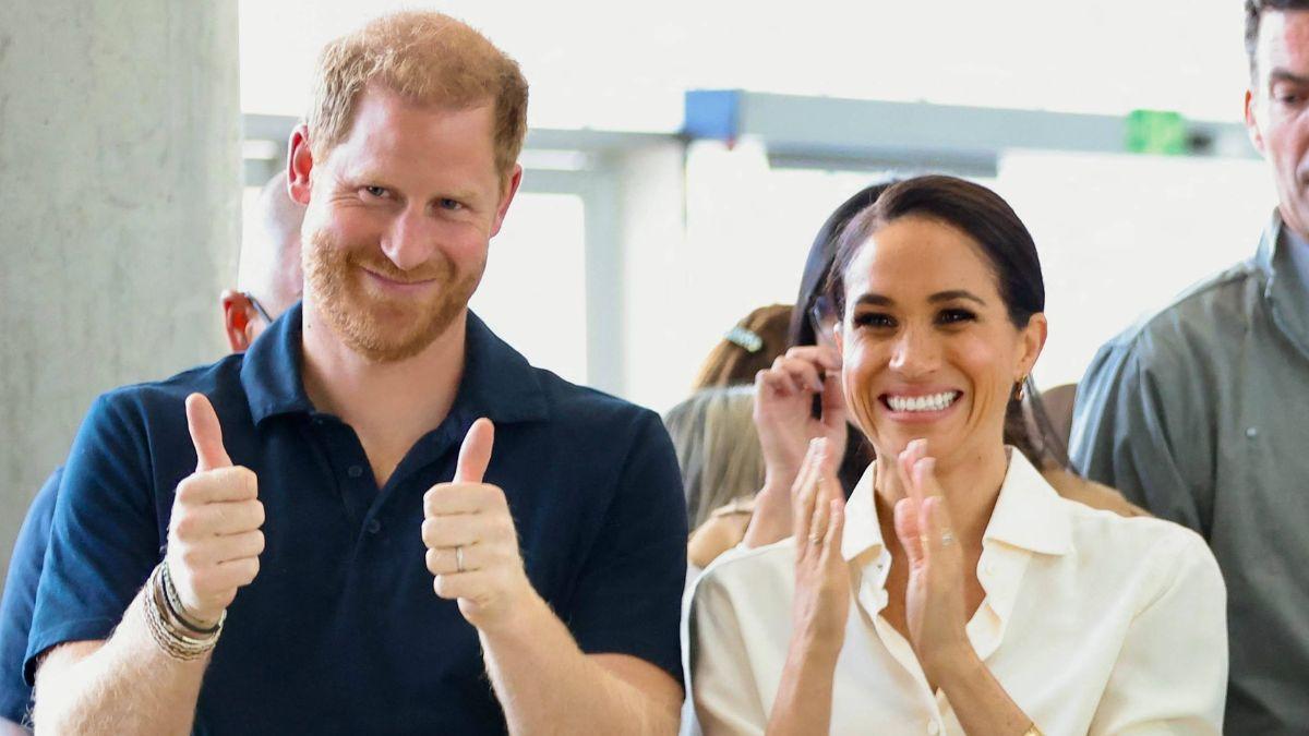 Photo of Prince Harry and Meghan Markle