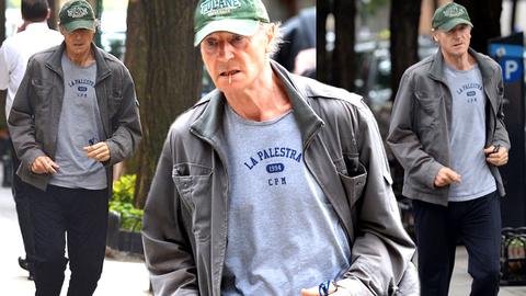 Frail Liam Neeson Goes For A Jog In NYC – Get The Scoop His Shocking ...