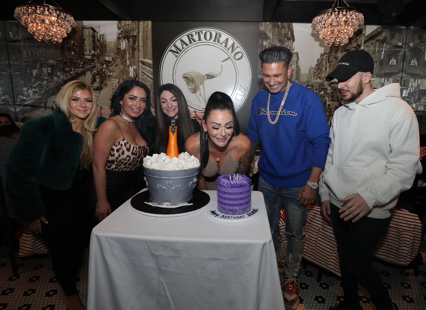 JWOWW surprise party Martorano