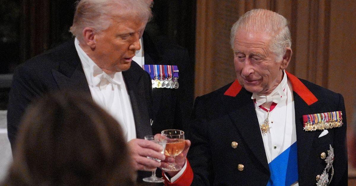 Photo of Donald Trump and King Charles
