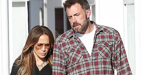 ben affleck chain smokes hospital mom injured photos
