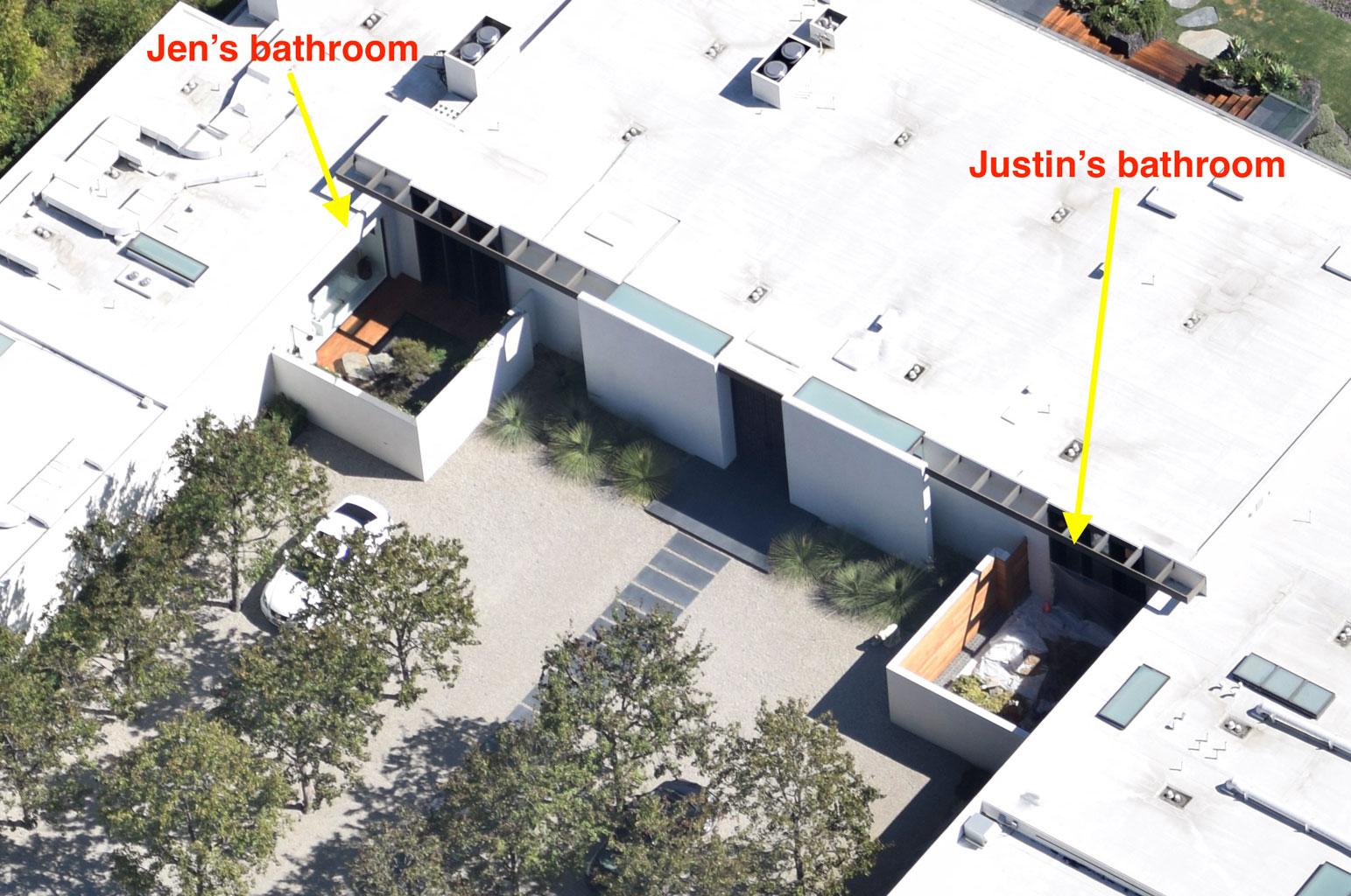 Jennifer Aniston Justin Theroux Mansion Makeover