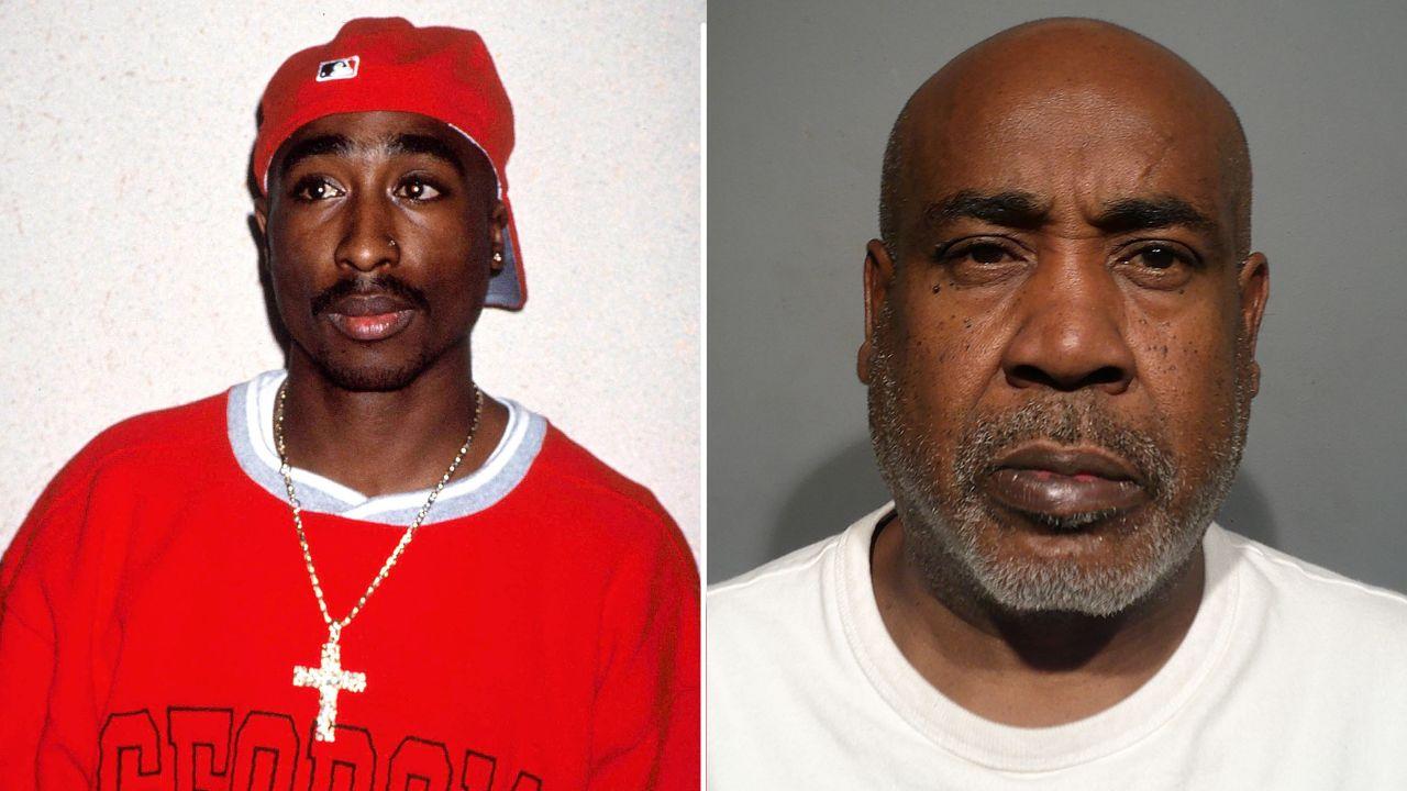 Image of Tupac Shakur (Left) and Duane (Right)