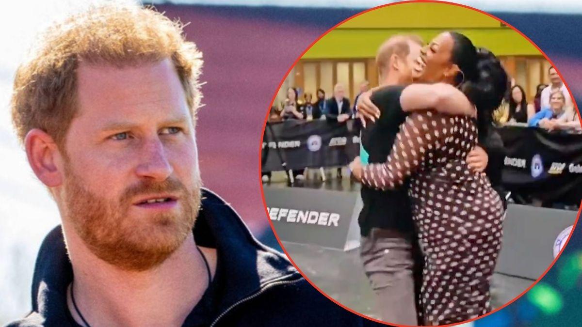 photo of Prince Harry and Alison Hammond