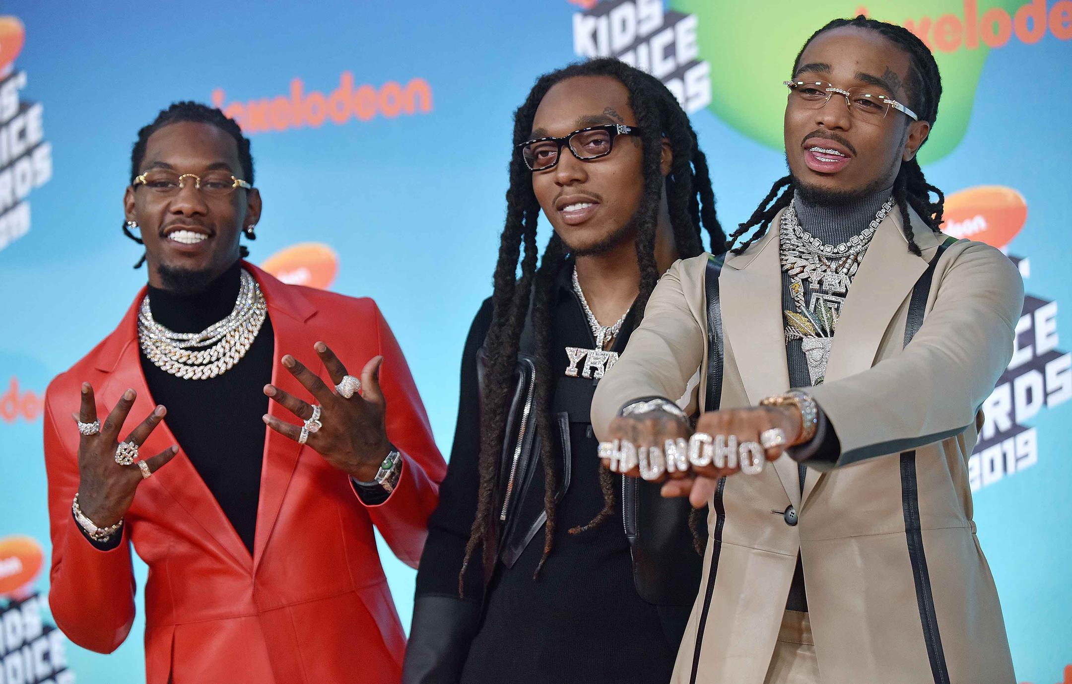 Offset & Quavo Reunite For Takeoff’s Wake As Suspect Remains On The Loose