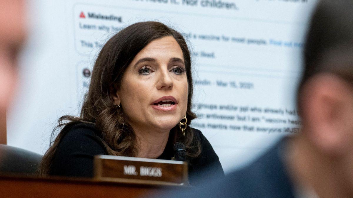 image of The congresswoman promoted her proposed TRANS MICE Act in a viral social media post.