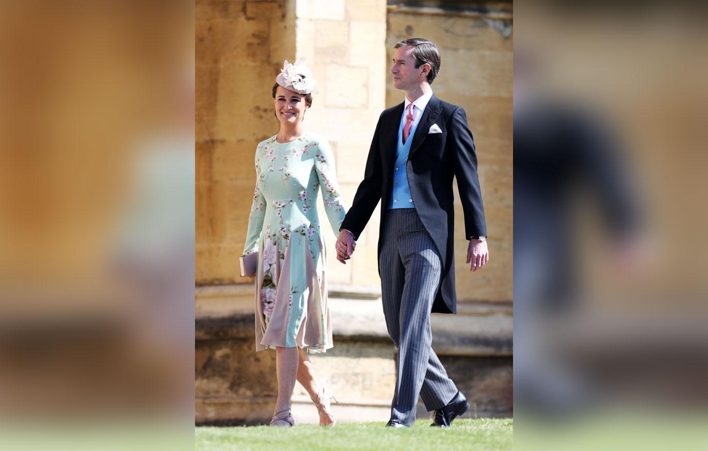 royal wedding pippa middleton pregnant baby bump photos