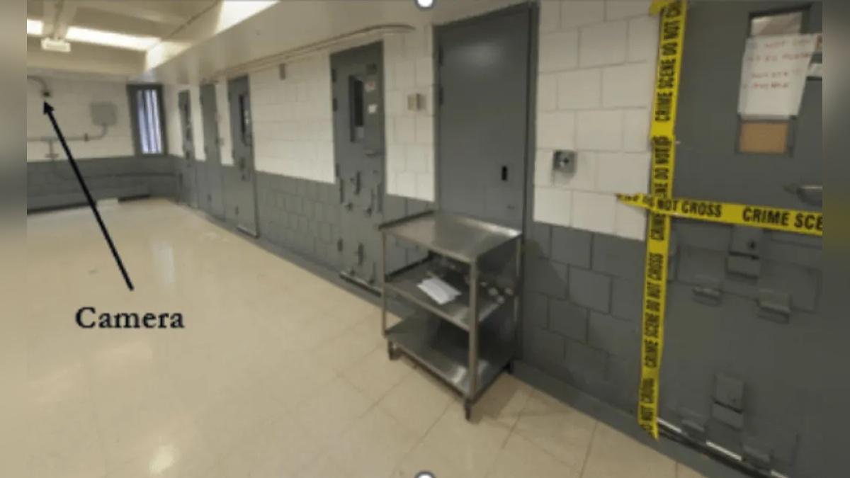 Jeffrey Epstein cell