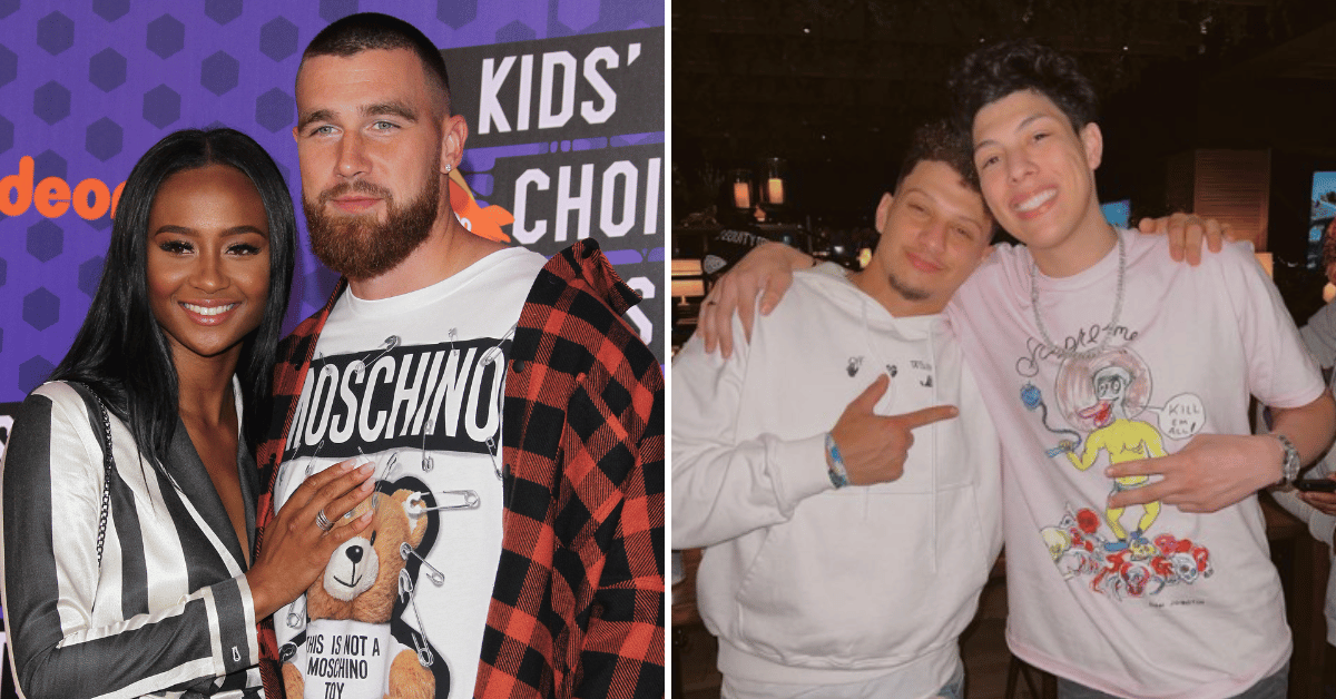 Travis Kelce's Ex-girlfriend Hangs With Patrick Mahomes' Brother in Las ...