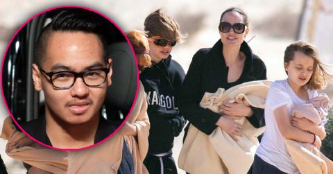 ngelina Jolie And Kids Enjoy Beach Without Maddox