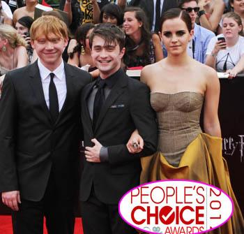 //harry potter nominations peoples chioce splash
