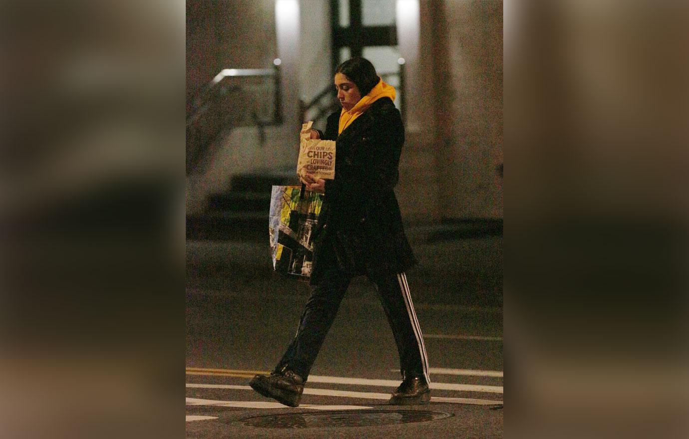 Madonna's Daughter Lourdes Leon Wears Sweats In NYC