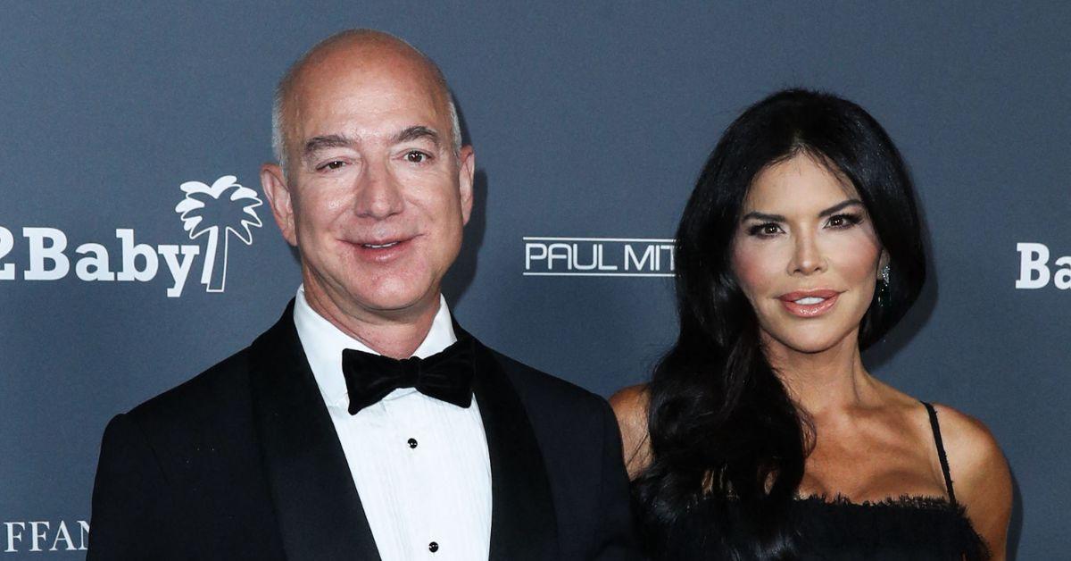 picture of Lauren Sánchez and Jeff bezos