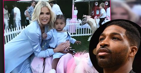Khloe Kardashian’s Family Ignore Tristan Thompson At True’s Birthday Party