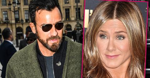 Justin Theroux Goes Solo In Paris