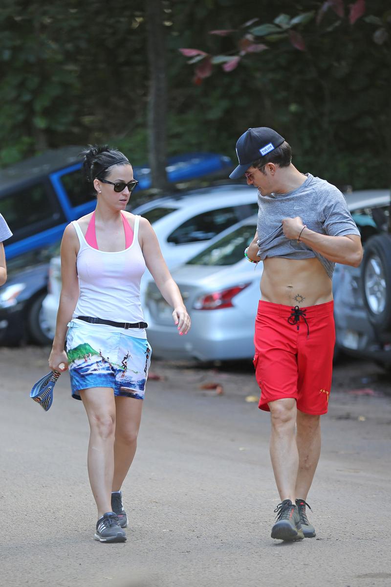 Katy Perry Orlando Bloom Hawaii