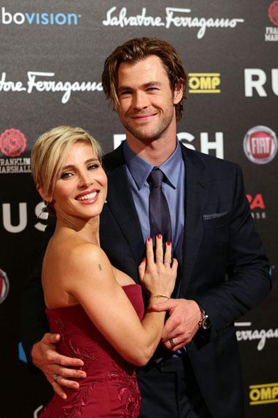 Chris Hemsworth Elsa Pataky Guess Who Celebrity Mansion