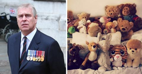 ex prince andrew how disgraced former duke is talking to his massive stash of teddy bears like theyre his pals pp
