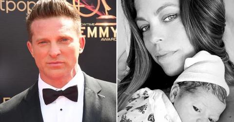 soap star steve burton wife posts new man baby pp