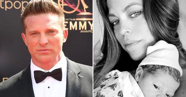 soap star steve burton wife posts new man baby pp