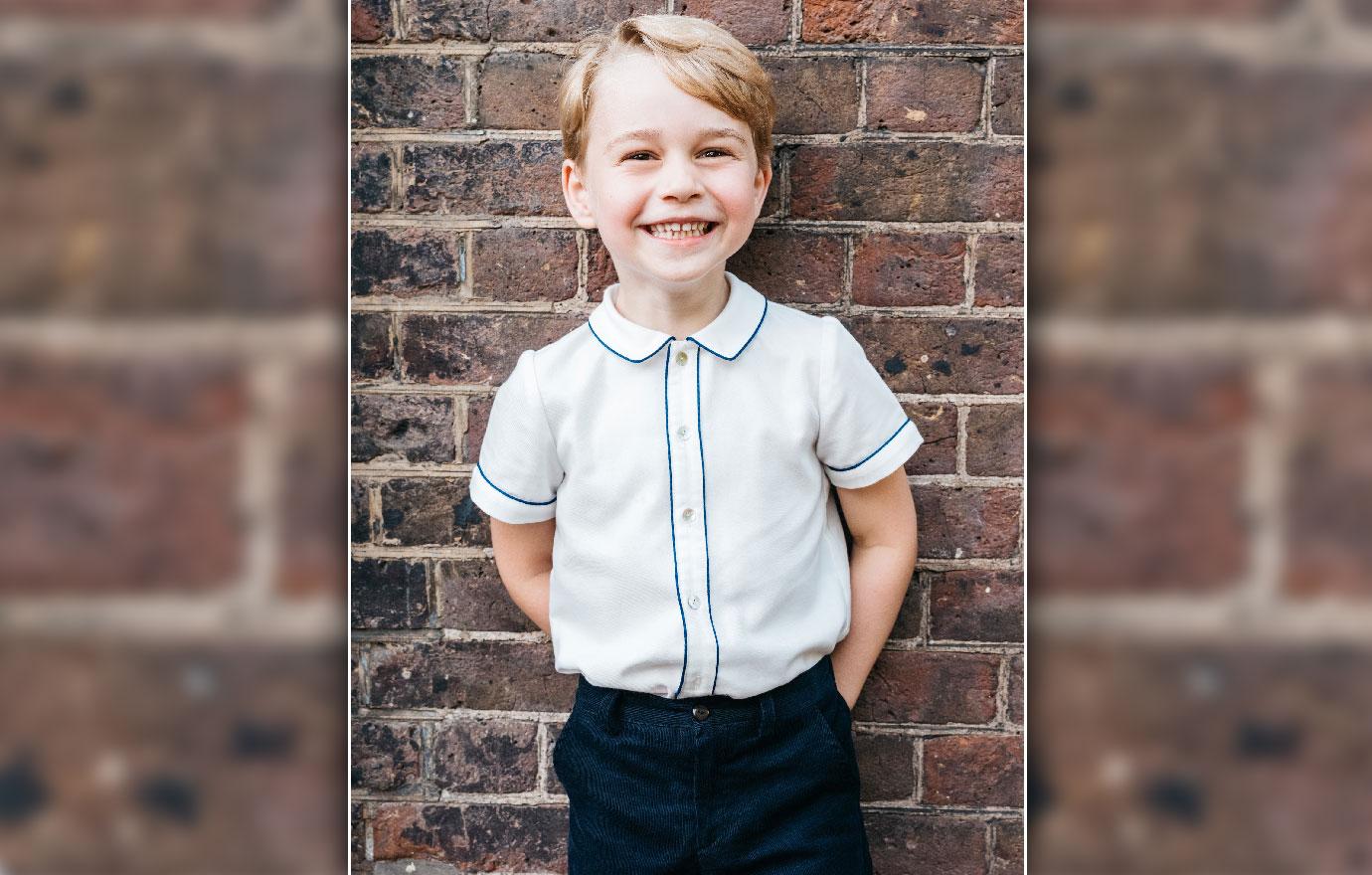 Prince George Smiles For 5th Birthday Portrait