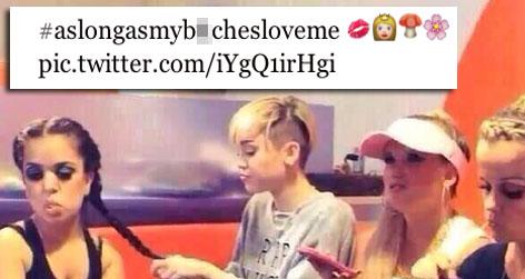 //miley cyrus twitter