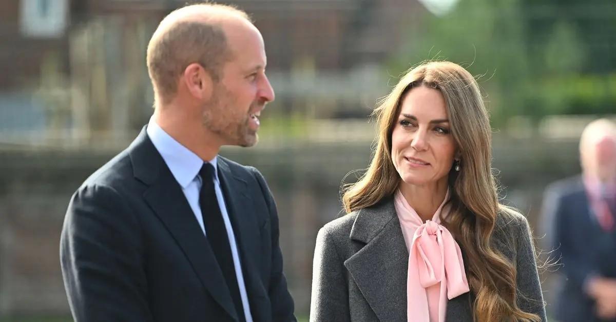 split photo of prince william and kate middleton