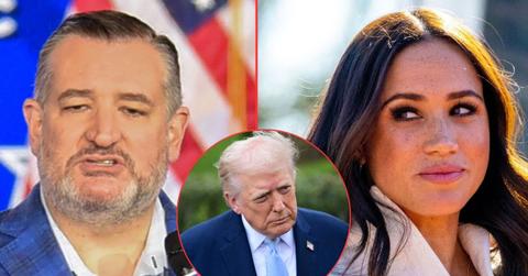 Photo of Ted Cruz, Meghan Markle, Donald Trump