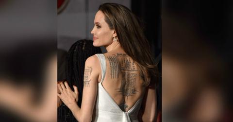 One of the most tattooed celebs, Angelina Jolie, has gotten her ink steadily over the last 20 years.