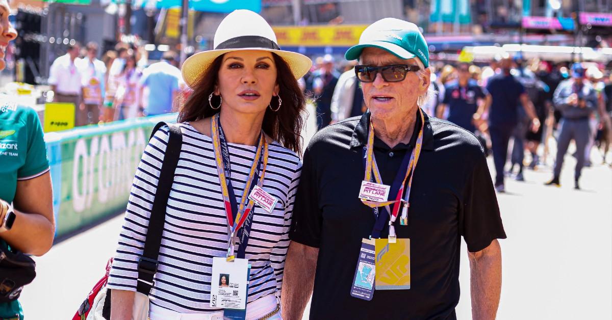 michael douglas catherine zeta jones living separate lives divorce rumors