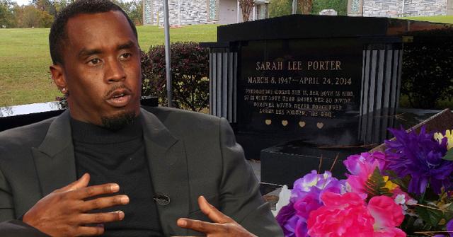 P Diddy Arrives At Ex Kim Porter's Funeral