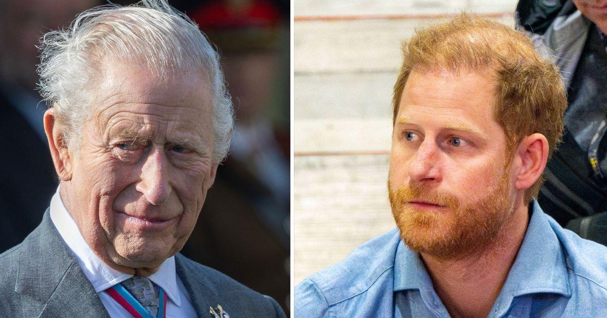 King Charles 'Refuses to Meet' With Son Prince Harry During His UK Return for Fear of Looking 'Weak and Foolish' Following Last Year's Reconciliation
