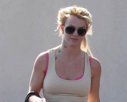 Britney Spears Shows Off Her Butterfly Tattoos