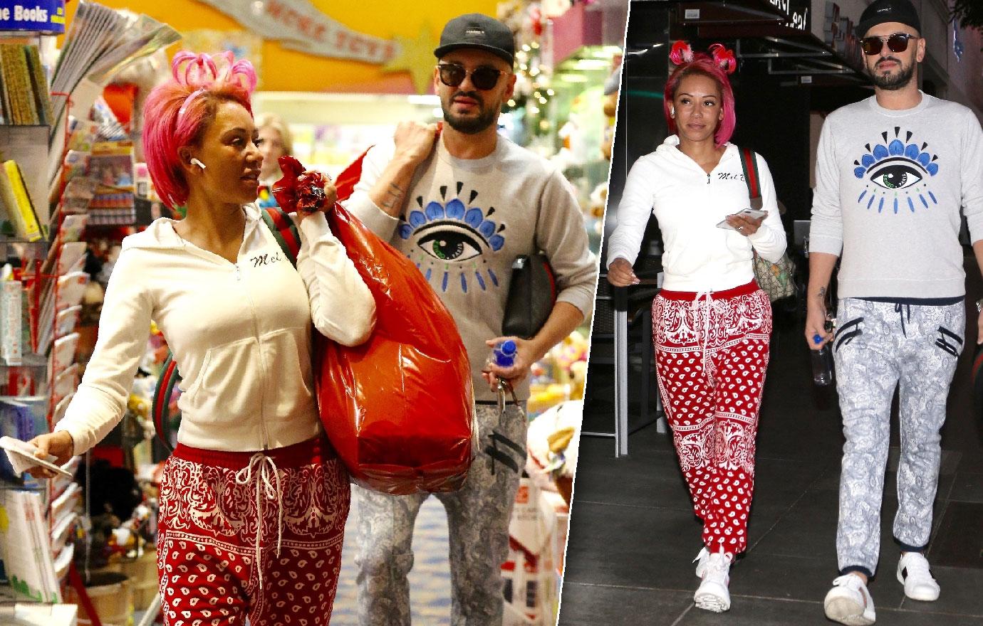 Mel B Out With Rumored Hairdresser Beau