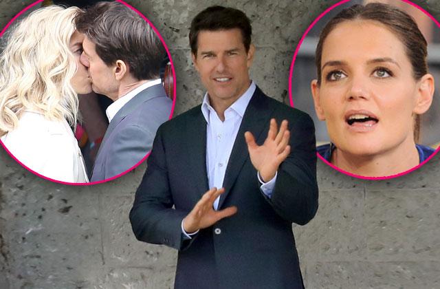 PICS] Tom Cruise & Vanessa Kirby Kiss On Mission:Impossible 6 Set