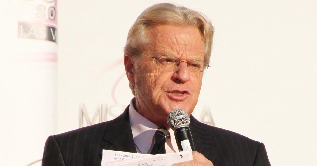 Jerry Springer 'had a huge sexual appetite,' according to an insider.