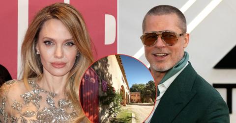 Photo of Angelina Jolie, Brad Pitt and Château Miraval