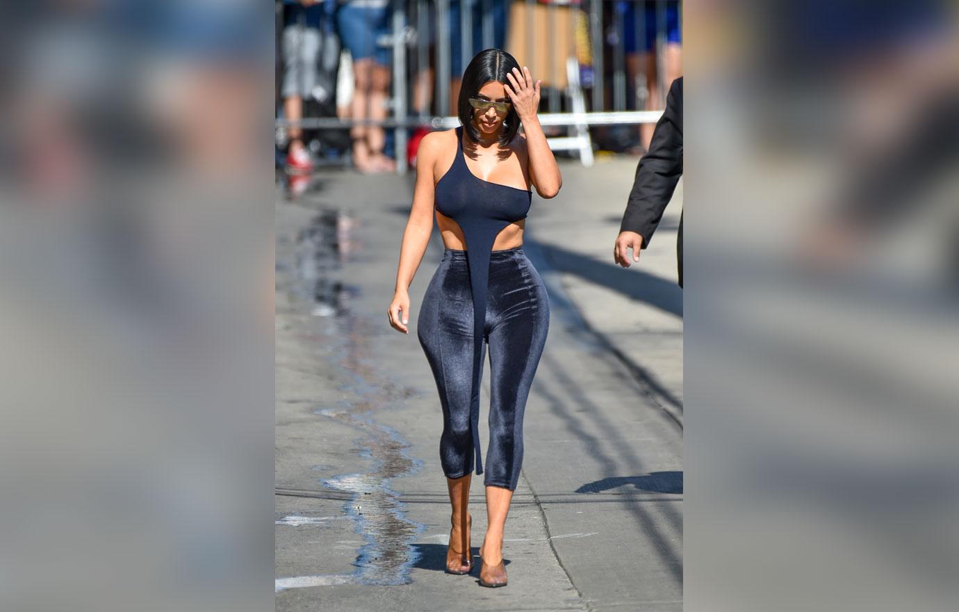 Kim Kardashian Ribs Skinny