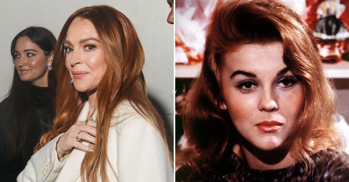 lindsay lohan ann margret