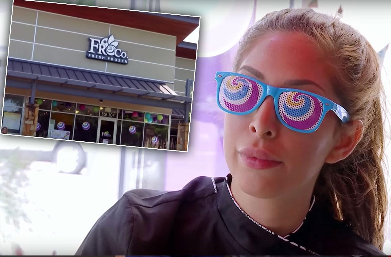 Farrah Abraham's Yogurt Business Closes Down After Her Battery Arrest &  'Teen Mom' Firing