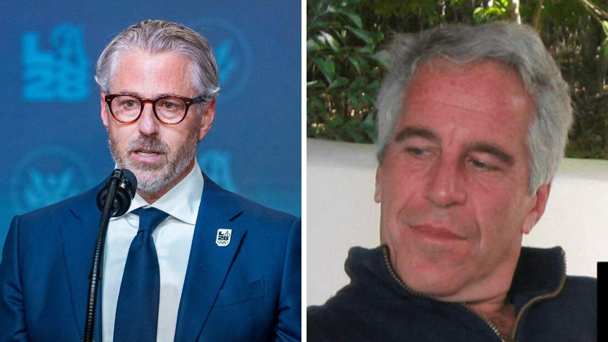 Photo of Casey Wasserman, Jeffrey Epstein