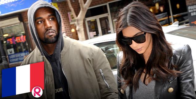 //kim kardashian kanye west live france  days marriage allowed wide