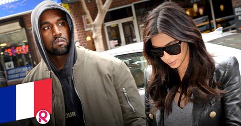 //kim kardashian kanye west live france days marriage allowed wide