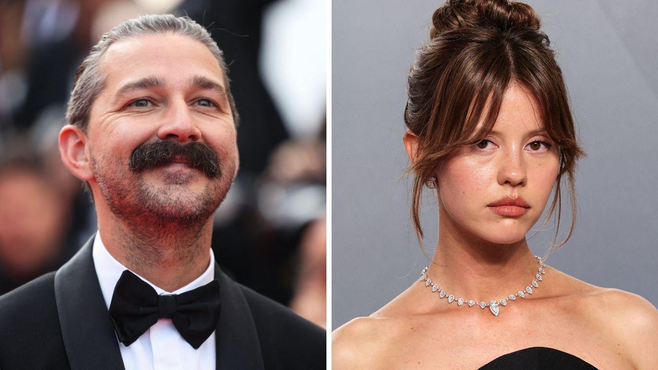Photo of Shia LaBeouf and Mia Goth